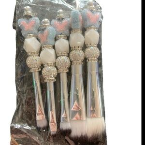 5pc Set Butterfly Makeup Brushes
